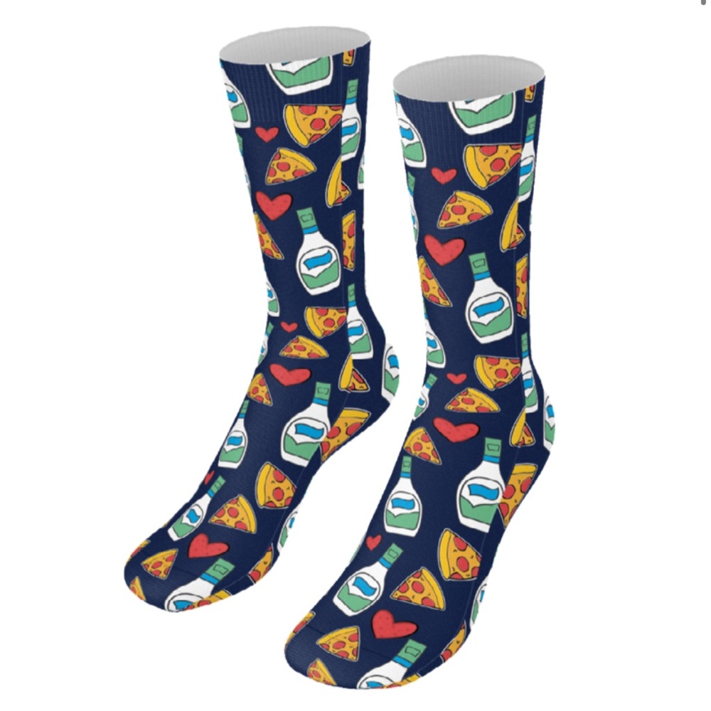 Brand New Hidden Valley Ranch Socks - Pizza. Love. Ranch.